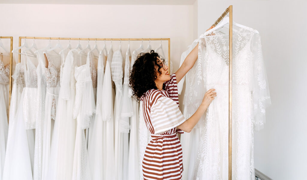 Vous avez trouvez votre robe de mariée chez Sacré Outlet